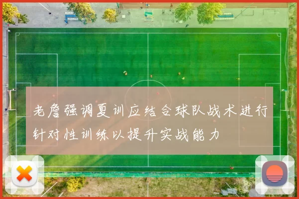 老詹强调夏训应结合球队战术进行针对性训练以提升实战能力